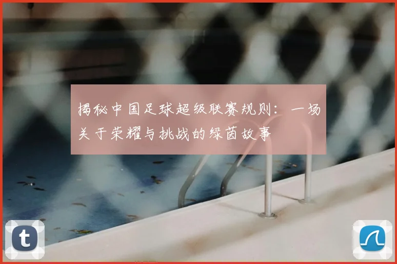 揭秘中国足球超级联赛规则：一场关于荣耀与挑战的绿茵故事